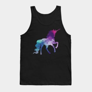 Unicorn Horse Myth Glitter Sparkle Glittering Gift- Tank Top